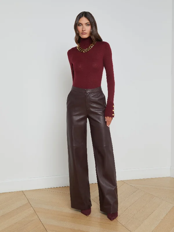 Livvy Leather Trouser