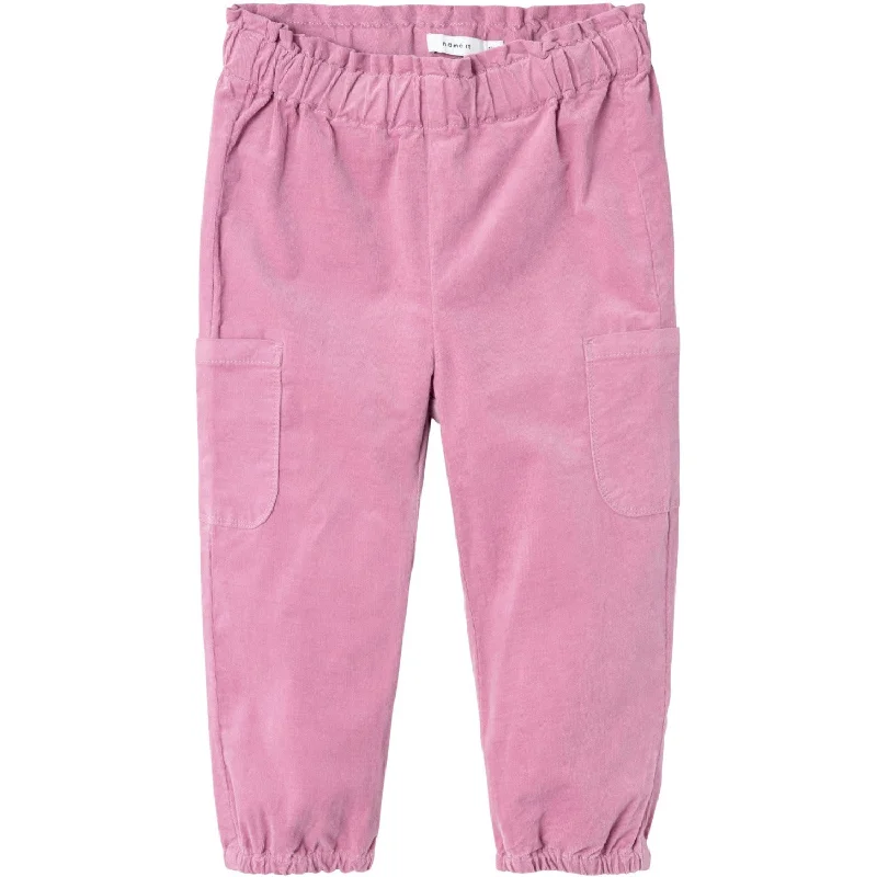 Name It Mauve Orchid Bella Round Corduroy Pants