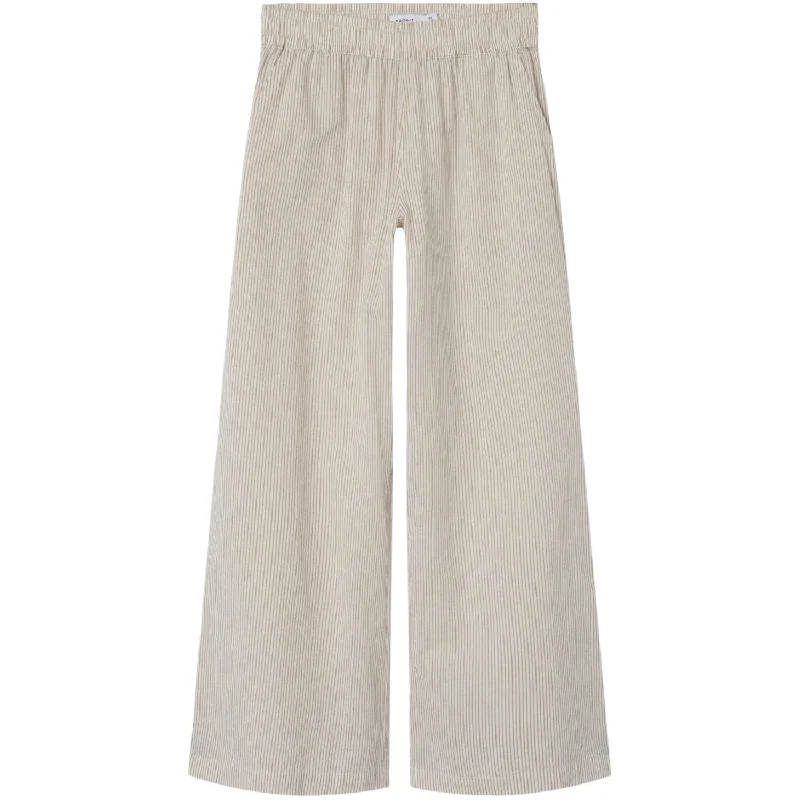 Name It Savannah Tan Jelaila Wide Pants