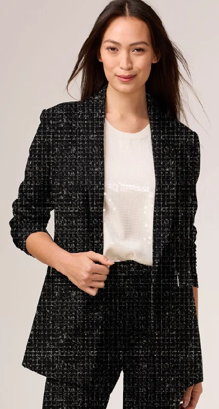 Nic & Zoe Dotty Grid Zip Jacket