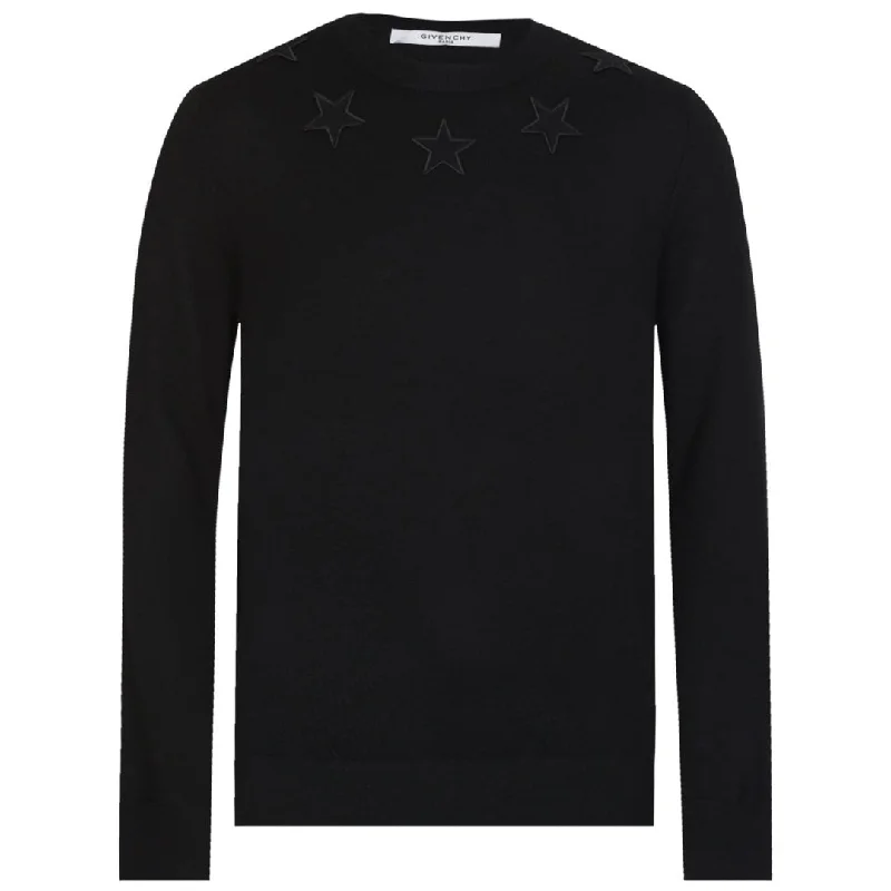 Givenchy Bm904C4Y11 001 Mens Black Jumper