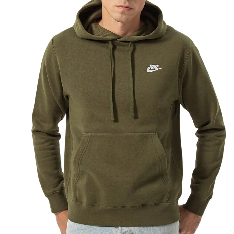 Nike Swoosh Logo Green Hoodie