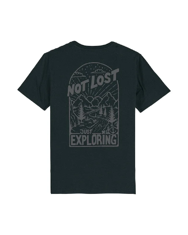 Not Lost Organic T-Shirt - Black