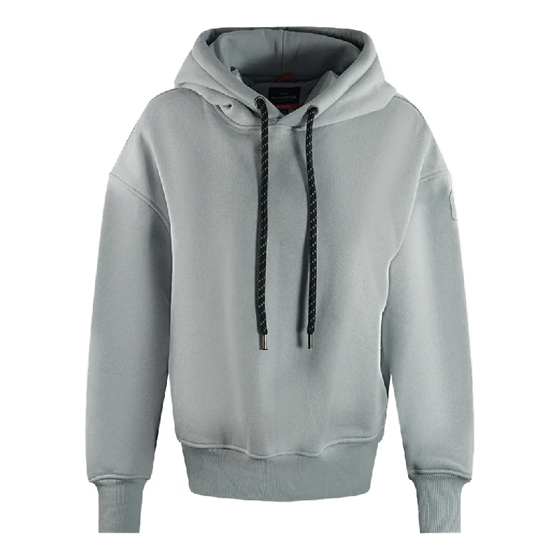 Parajumpers Githa Plain Shark Grey Oversized Hoodie