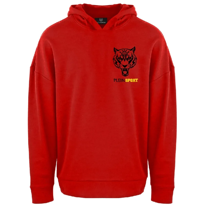 Plein Sport Natural Born Winner Red Hoodie