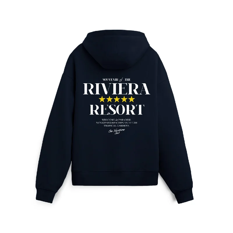 Riviera Hoodie - Navy