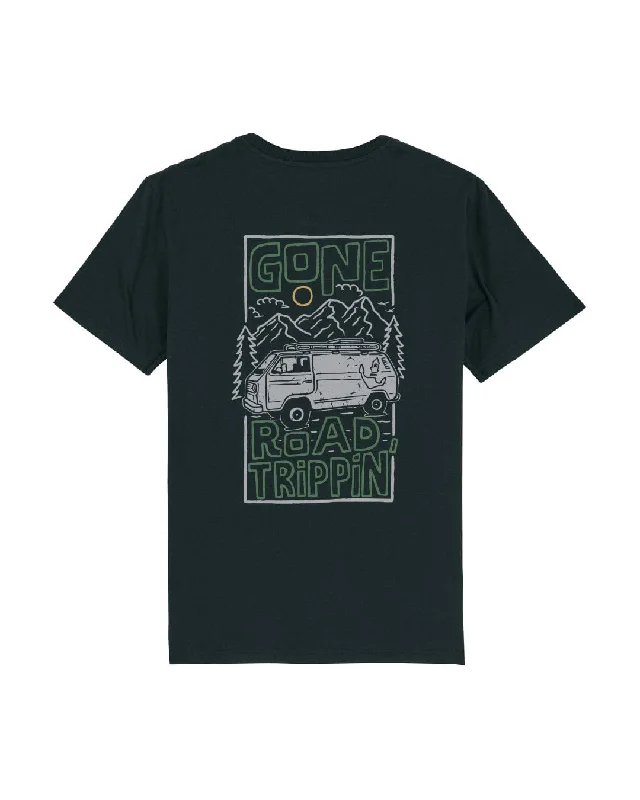 Road Trippin Organic T-Shirt - Black