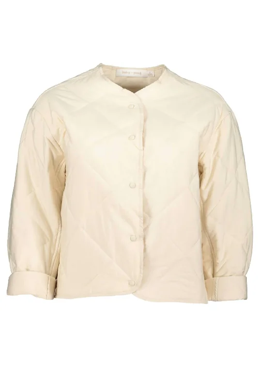 Buchanan Shell Jacket In Cream