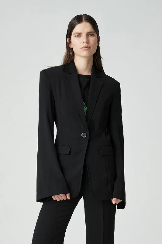 LARA WORTHINGTON x ATOIR Womens 001 Blazer Black