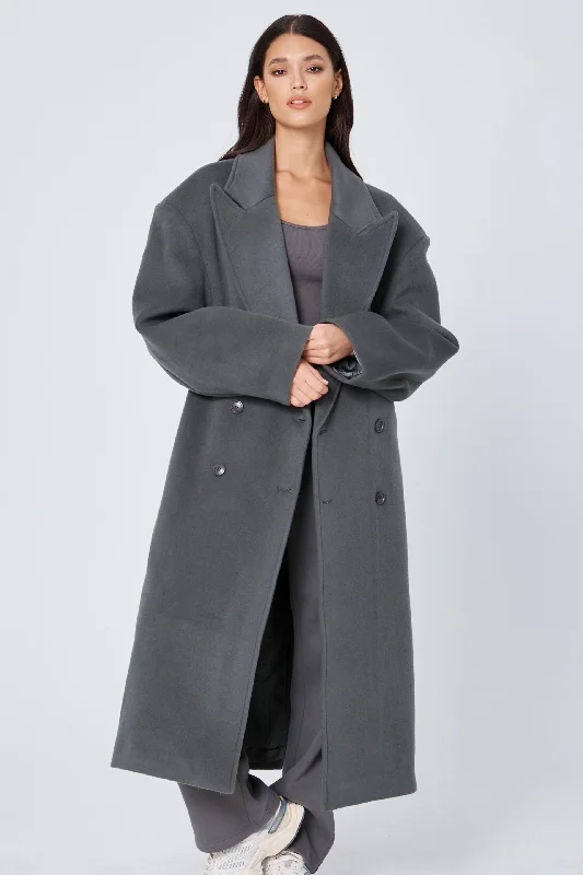 ROZALIA x ATOIR Womens The Coat Stone