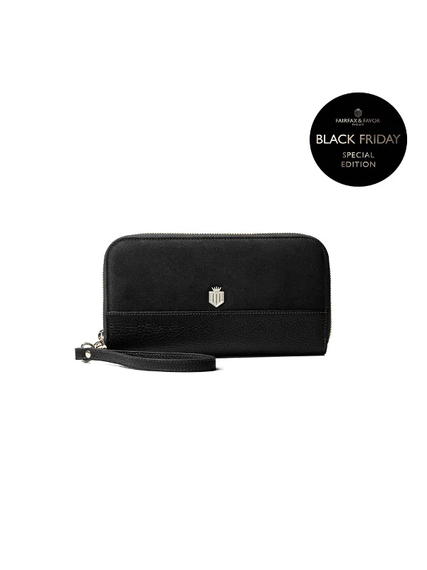 Salisbury Travel Wallet - Black